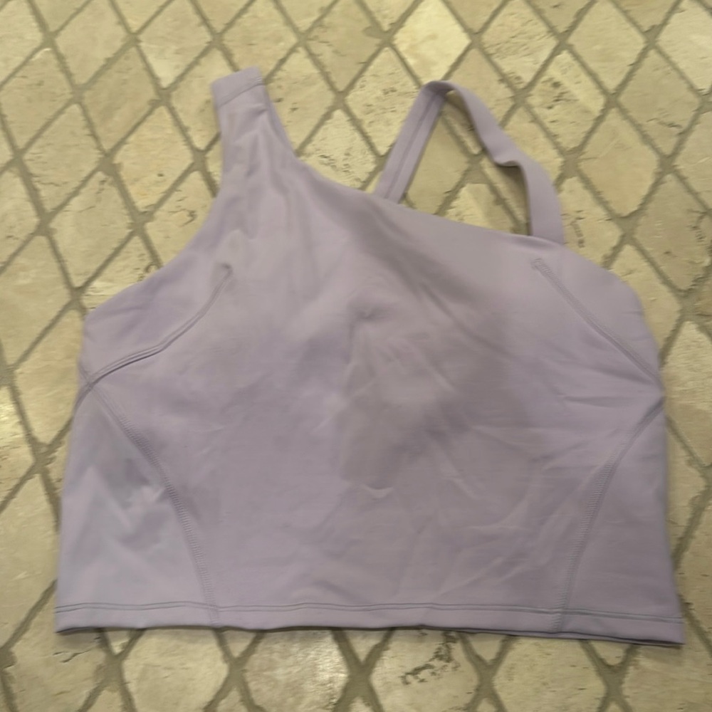 Lululemon Everlyx Asymmetric Al Tennis Tank size 8